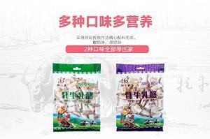 草原特產(chǎn) 牦牛奶酪400克×2袋 原奶味+酸奶味 休閑零食招商