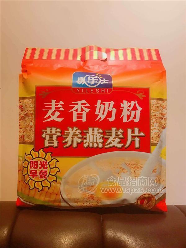 易乐士450g麦香奶粉营养燕麦片食品招商