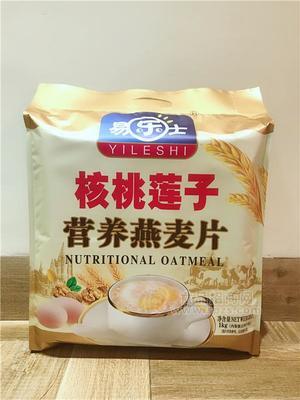 易乐士1000g核桃莲子营养燕麦片
