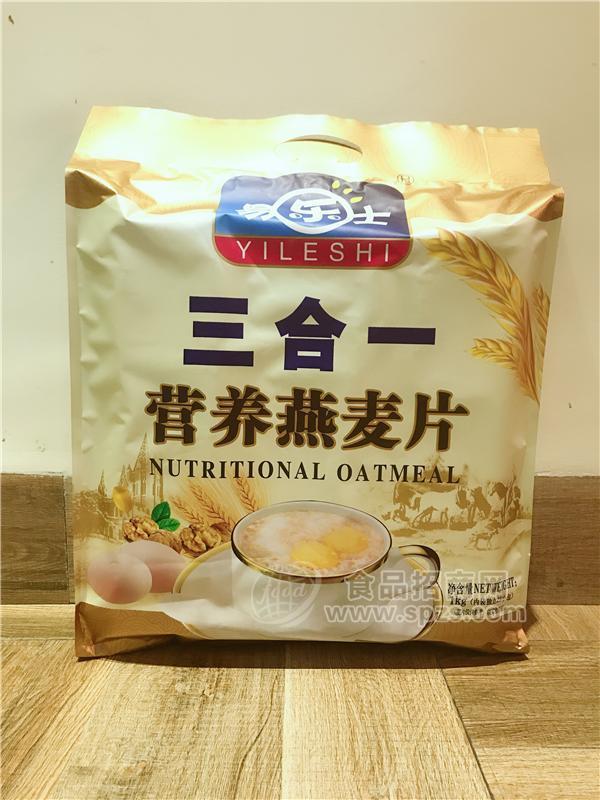 易乐士1000g三合一营养燕麦片