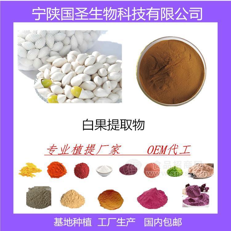 白果提取物 白果粉  優(yōu)質(zhì)食材 廠(chǎng)家現(xiàn)貨