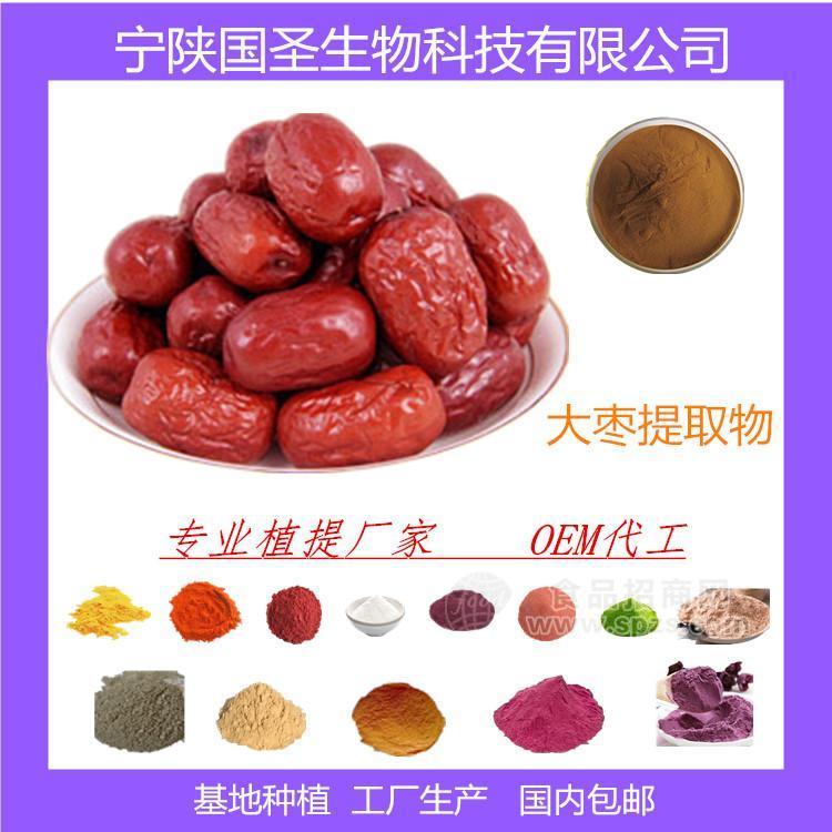 大枣提取物 大枣浓缩汁 大枣浸膏 速溶粉 厂家直销