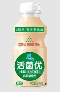 活菌優(yōu)乳酸菌340ml