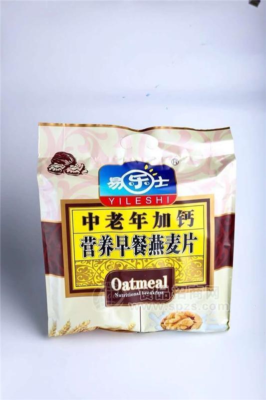 易乐士680g中老年加钙营养燕麦片招商
