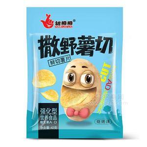 甜柳柳鲜切薯片烧烤味42g