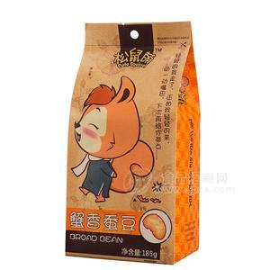 松鼠萌蟹香蚕豆 休闲食品185g