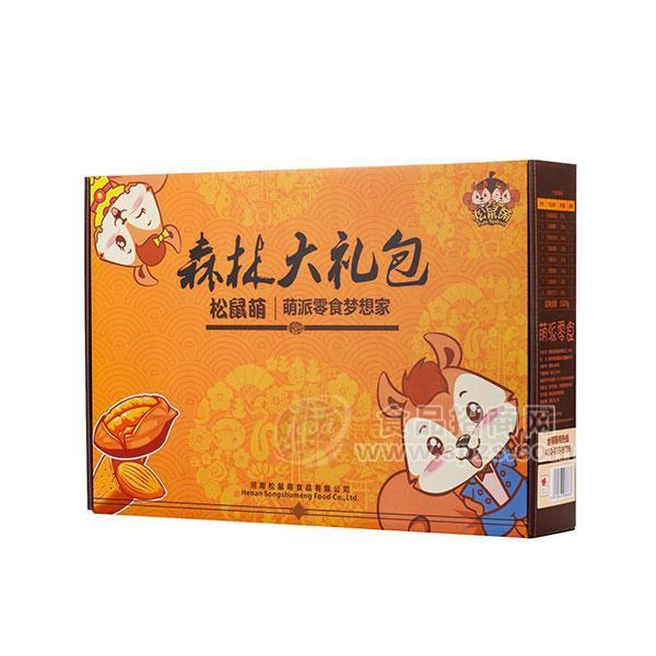 松鼠萌森林大禮包 零食禮盒