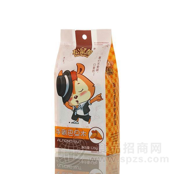 松鼠萌手剥巴旦木 坚果120g