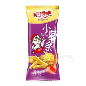 吧得吧小薯條川香麻辣味膨化食品30g