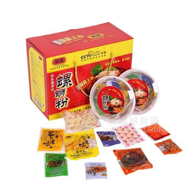 ·家柳螺蛳粉壮乡伴手礼方便食品 