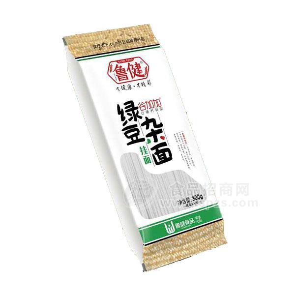 鲁健谷加加绿豆杂面挂面
