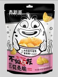 清新派 貝殼脆 膨化食品 新鮮帶勁龍蝦味