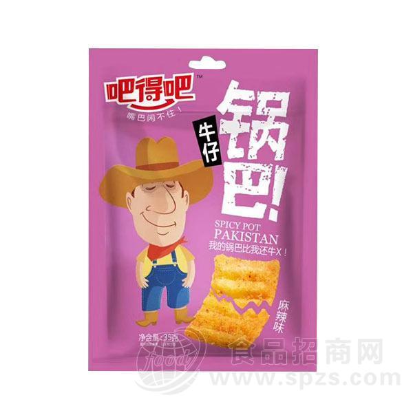 吧得吧 牛仔锅巴 麻辣味35g