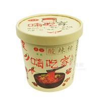 正宗嗨吃家酸辣粉 网红酸辣粉 纯红薯粉丝 清真方便食品