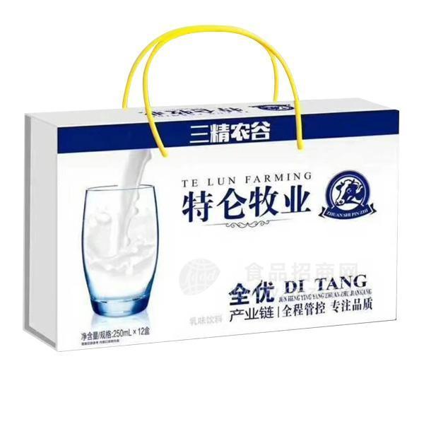 三精農(nóng)谷特侖牧業(yè)乳飲料250mlx12盒