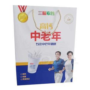 三精农谷高钙中老年乳饮料 礼袋装