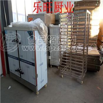 高品质 低价格馒头蒸车专业生产厂家 汾阳早餐店蒸包子专用双门蒸饭柜 不锈钢蒸盘 米饭盘批发