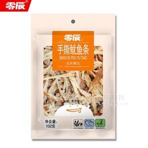 零辰手撕魷魚條 魷魚絲休閑食品102g