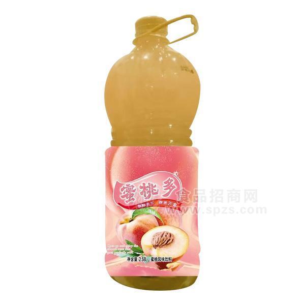 ·蜜桃多蜜桃风味饮料 果汁饮料2.58L 