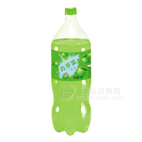 ·青苹果 青苹果味汽水 果汁饮料 2L 