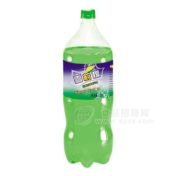 ·雪柠檬 清爽柠檬风味饮料 果汁饮料2L 