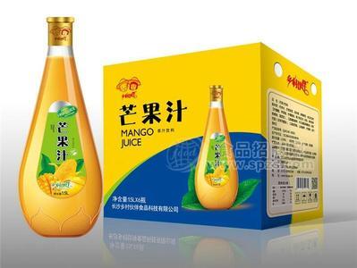 乡村伙伴大瓶芒果汁1.5L×6瓶  大瓶饮料