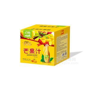 乡村伙伴芒果汁饮料 玻璃瓶果汁 1.5升
