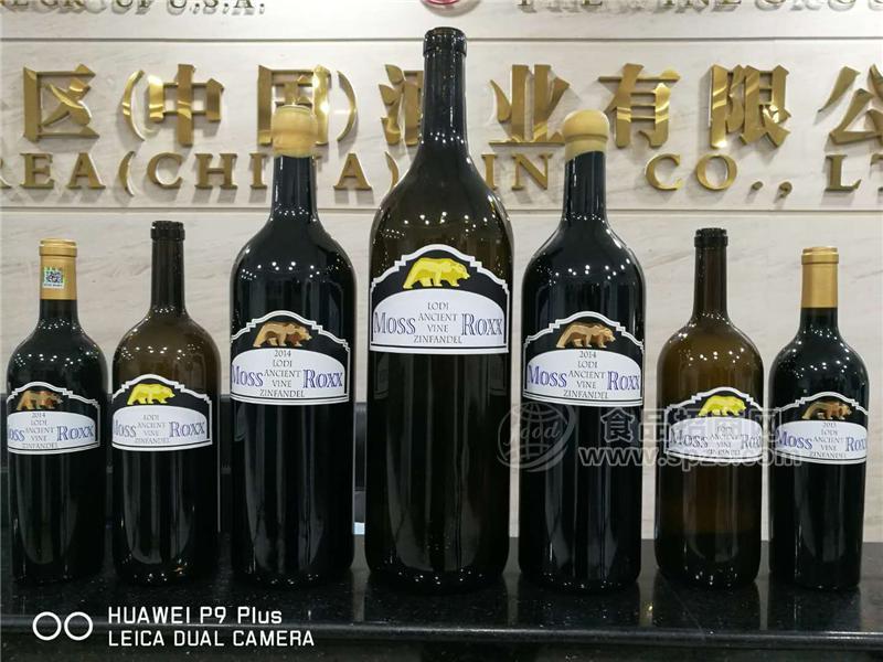 廣州進(jìn)口批發(fā)團(tuán)購美國加州金熊紅葡萄酒