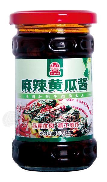 李加州麻辣黄瓜酱