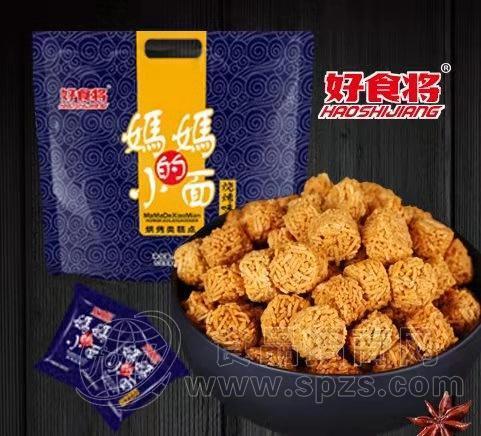 好食将 妈妈的小面 烧烤味面丸 休闲食品