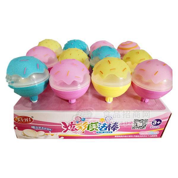 美日佳 炫彩魔法棒 糖玩招商  儿童玩具食品