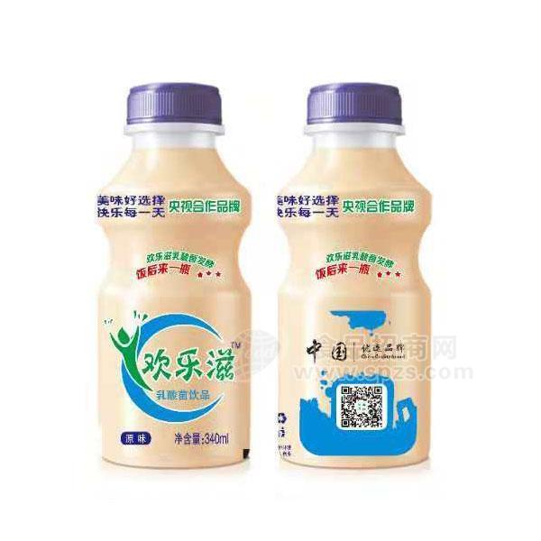 歡樂滋乳酸菌飲料乳飲料340ml