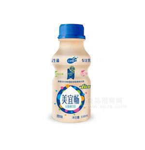 乳酸菌飲料 338ml*12瓶美宜暢飲料 牛奶批發(fā) 三劍客牛奶廠家直銷