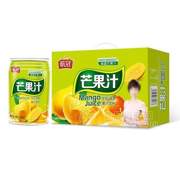 航冠 南國芒果汁飲料 果汁飲料 招商