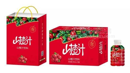 关山雪 山楂汁饮料箱装350mlx15瓶