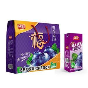 山果宝贝 野生蓝莓果味饮料