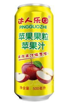 達(dá)人樂(lè)園蘋(píng)果果粒蘋(píng)果汁500ml