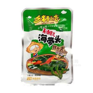乡村之恋弄潮儿海带头香辣味蔬菜制品散装称重零食休闲素食