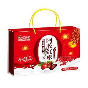 綠寨果園  阿膠紅棗 乳味飲品 250mlx12盒