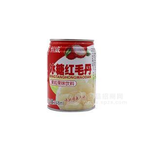 恒威 冰糖红毛丹 果汁果味饮料248ml