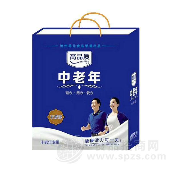 中老年无蔗糖牛奶饮料
