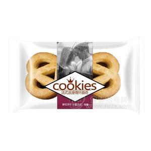 法式浪漫情怀曲奇酥性饼干 休闲食品