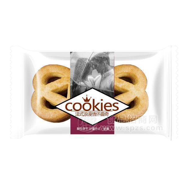 法式浪漫情怀曲奇酥性饼干 休闲食品