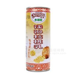 漾宝木糖醇核桃乳 植物蛋白饮品240ml