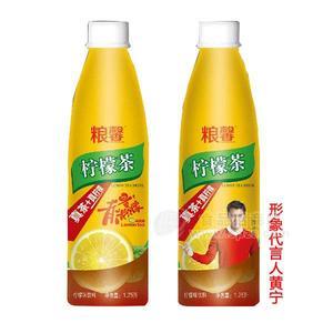 粮馨柠檬茶 柠檬味茶饮料1.25L