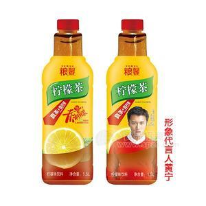 糧馨檸檬味茶飲料1.25L