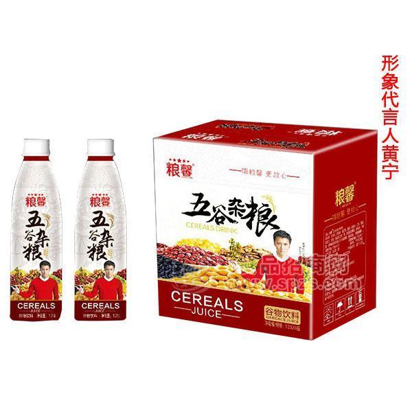 糧馨 五谷雜糧谷物飲料招商1.25Lx6瓶