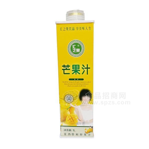汇之果芒果汁饮料 果汁饮料1l
