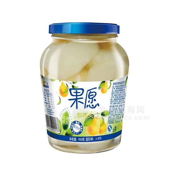 ·900g梨罐头【果愿】 