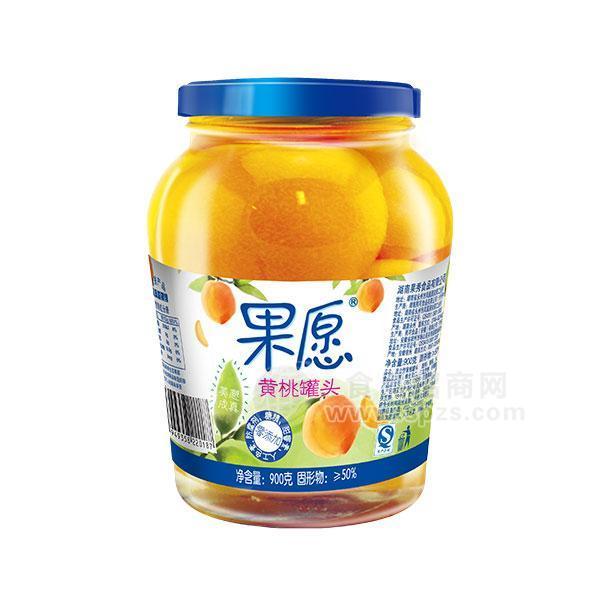 ·900g黄桃罐头【果愿】 